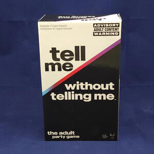 Tell Me Without Telling Me Adult Party Game Hunch Studios NSFW